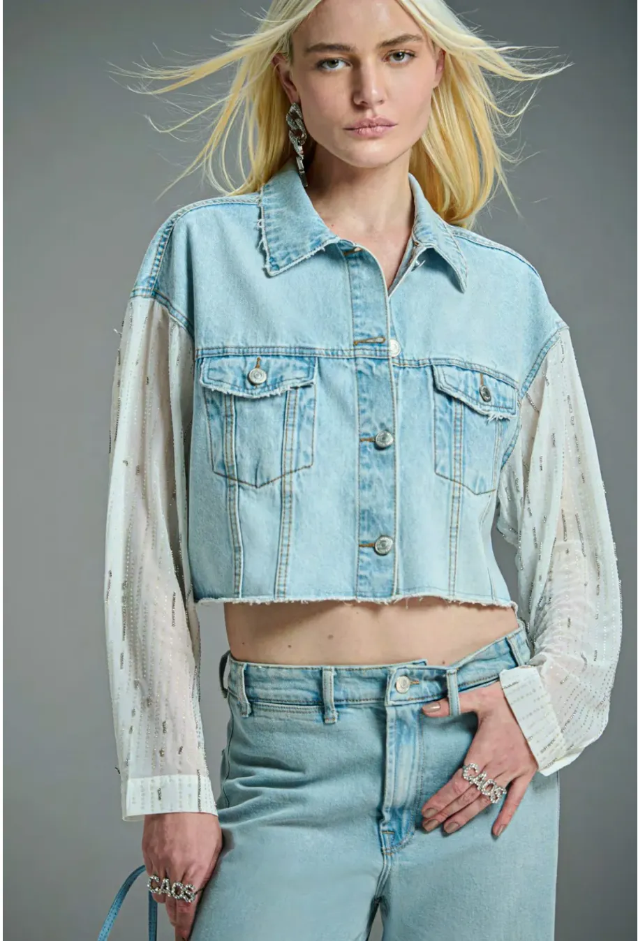 Straight Denim Elastane