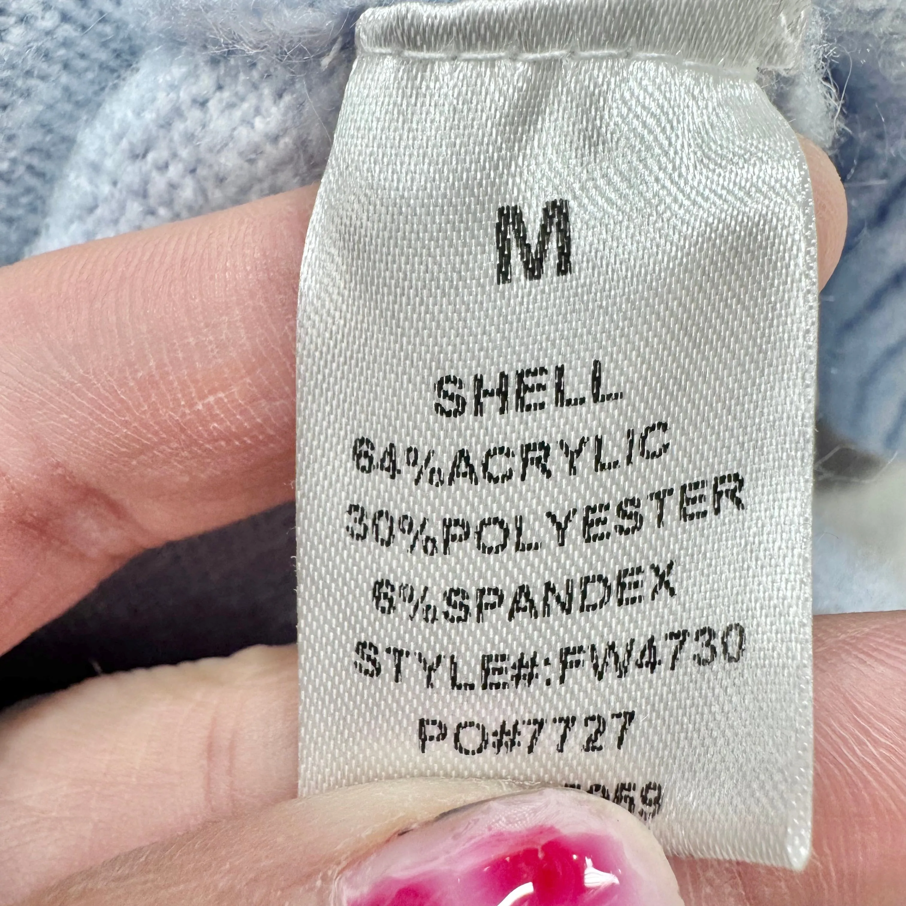 Sweater By Dress Forum In Blue, Size: M
