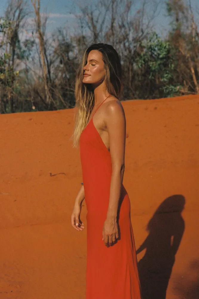 The Sunkissed Slip Dress