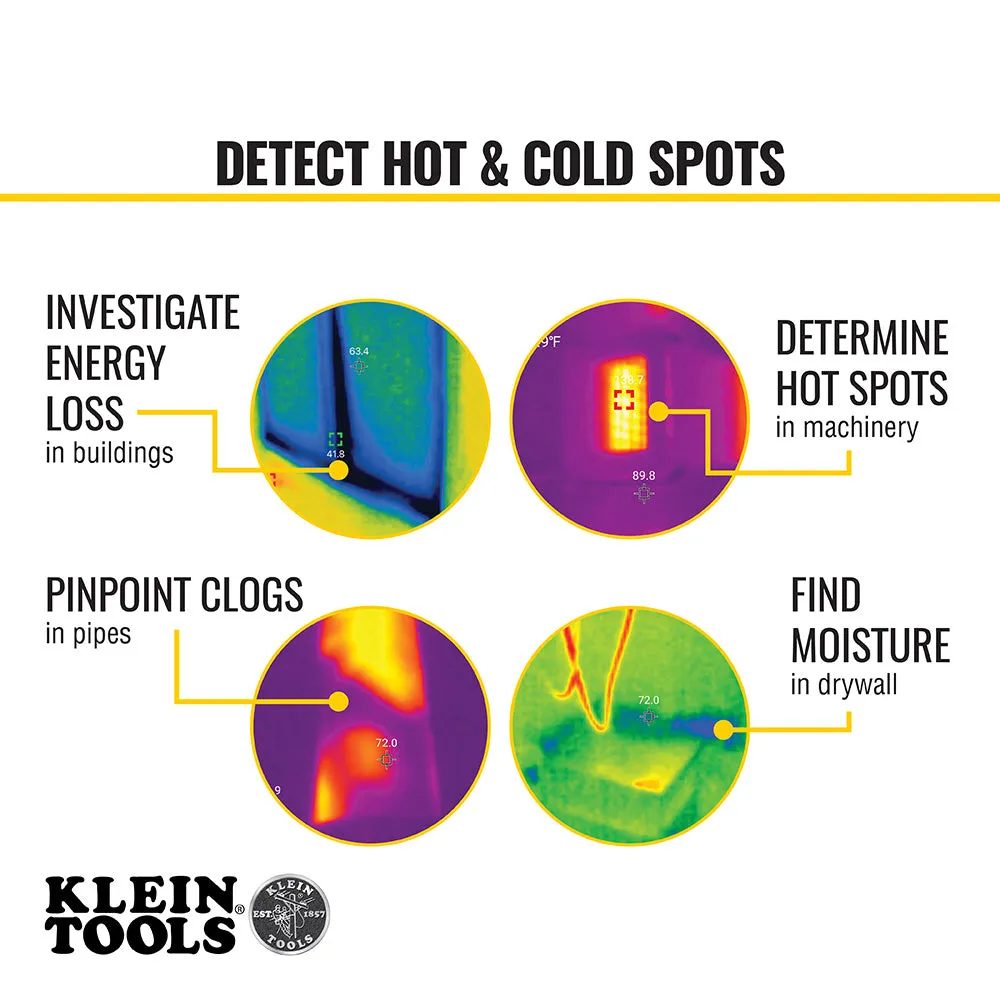 Thermal Imager - Klein Tools Thermal Imager for Android® Devices, TI220