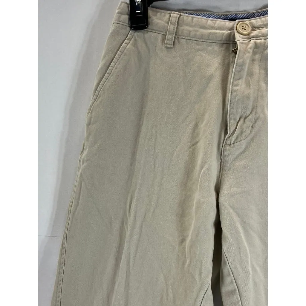 TOMMY HILFIGER Men's Tan Regular-Fit Straight-Leg Chino Pants SZ 30