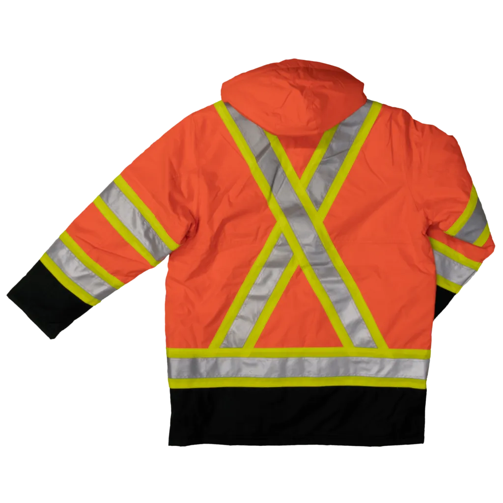 Tough Duck® Lined Safety Parka S176