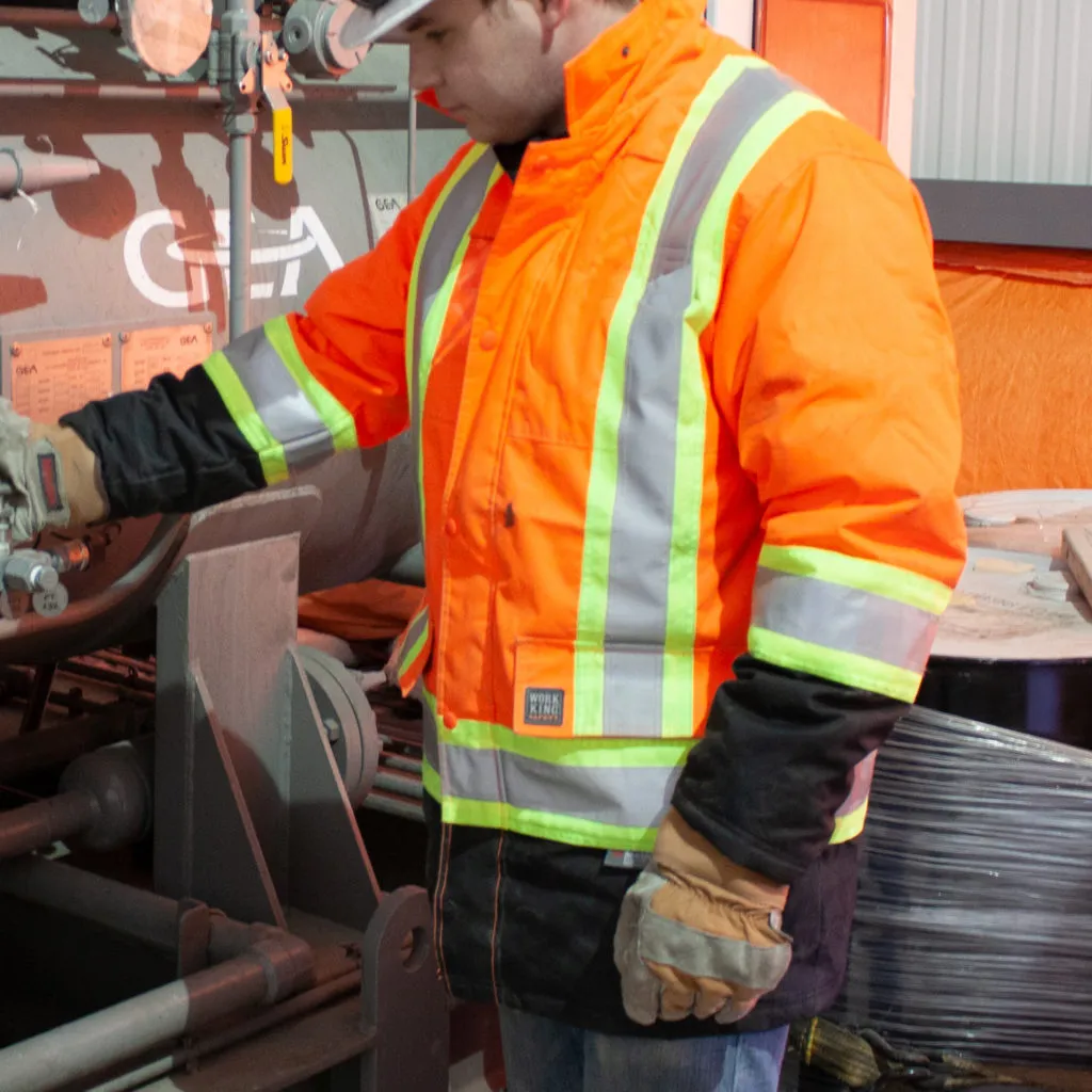Tough Duck® Lined Safety Parka S176