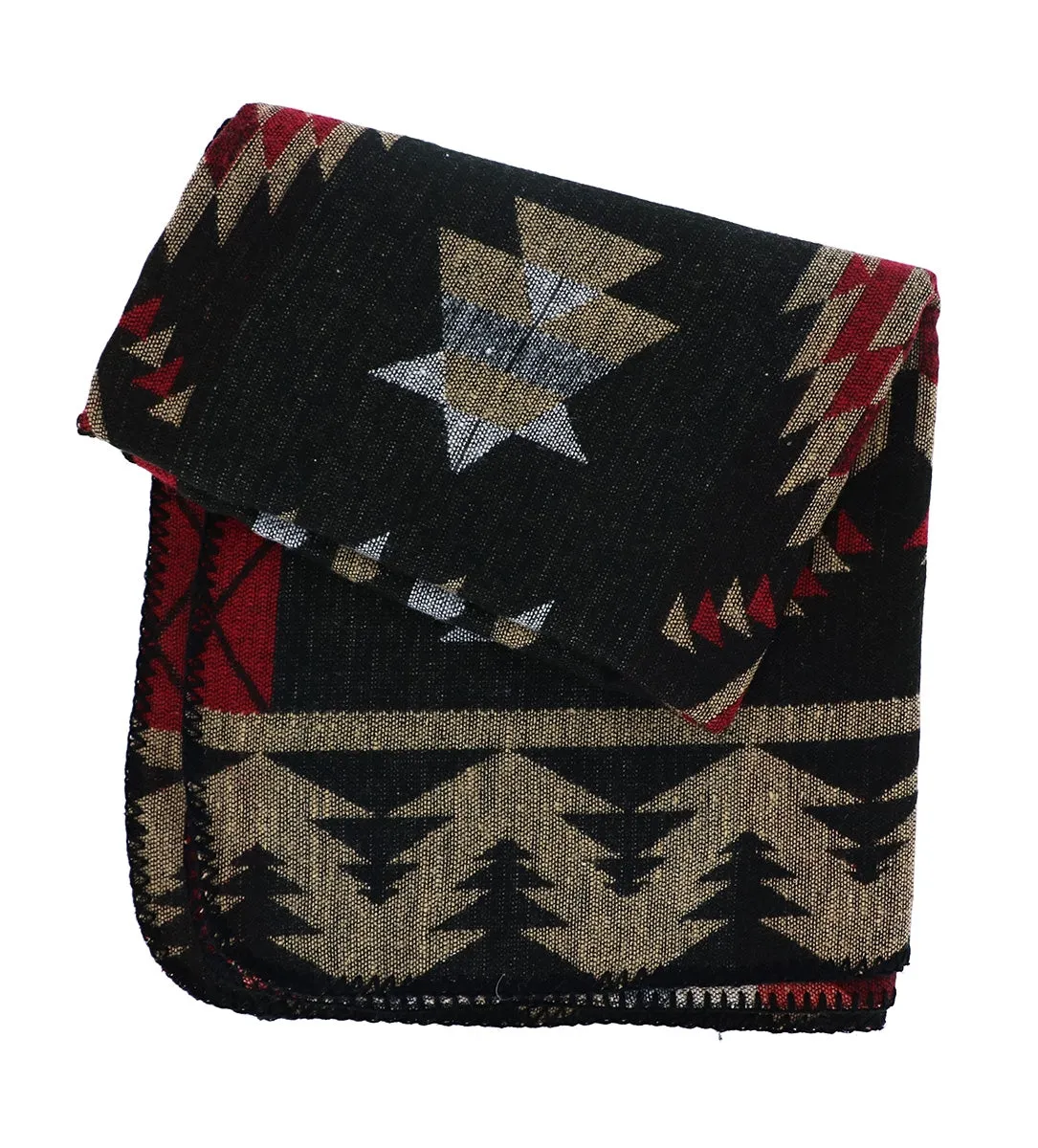 Tribal Aztec Western Poncho Wrap
