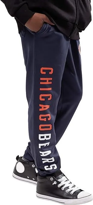 Ultra Game NFL Official Youth Super Soft Game Day Jogger Sweatpants, Chicago Bears|Chicago Bears