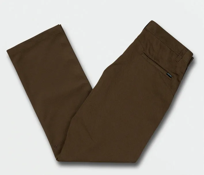 Volcom - Frickin Skate Stretch Chino Pants | Dark Earth