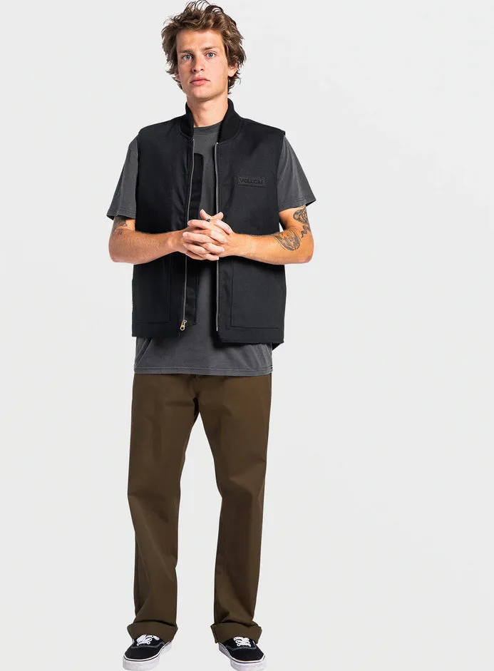 Volcom - Frickin Skate Stretch Chino Pants | Dark Earth