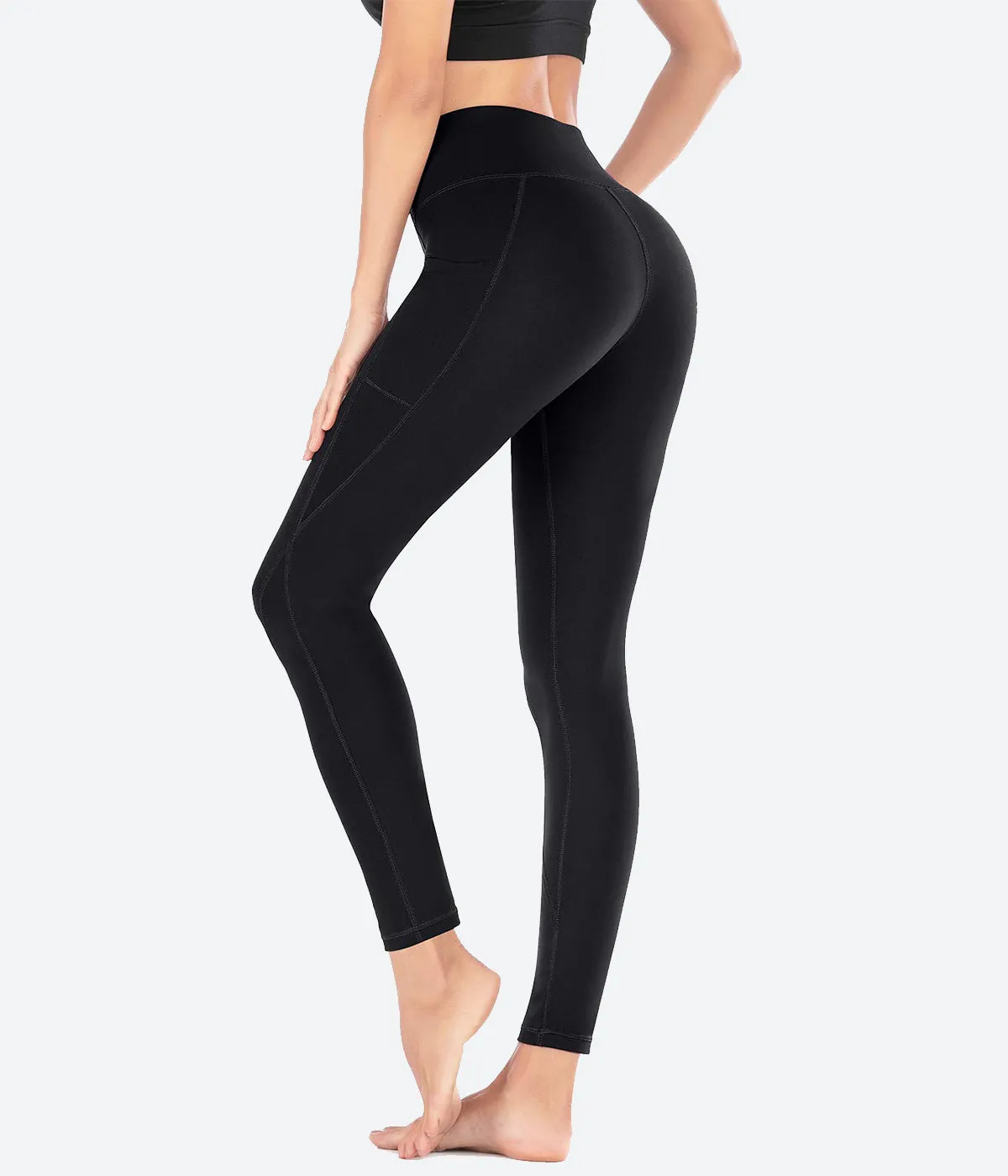 Women High Waist Pockets Yoga Pants - HY21