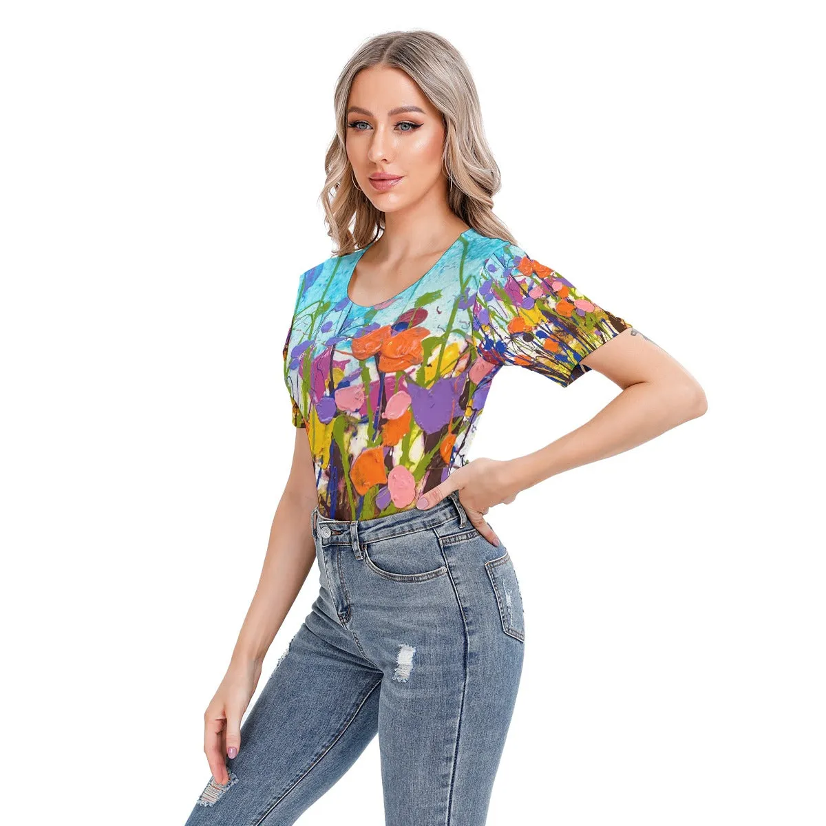 Women's Short Sleeve Bodysuit