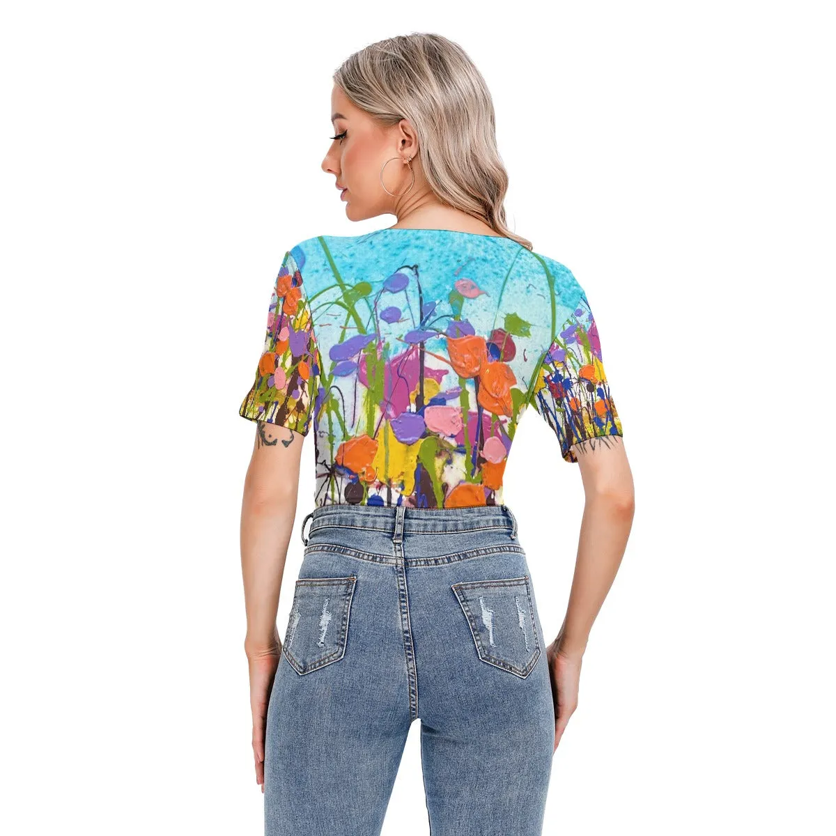 Women's Short Sleeve Bodysuit