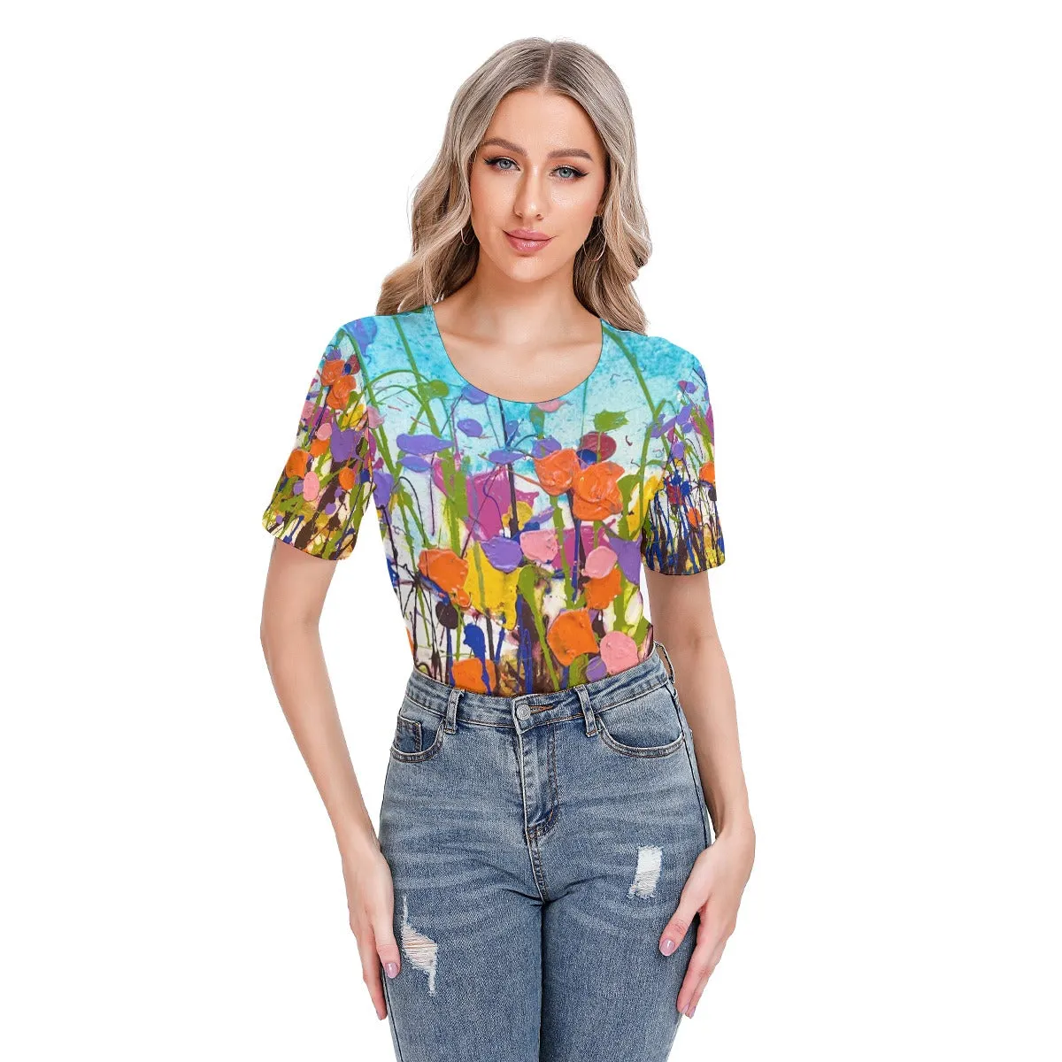 Women's Short Sleeve Bodysuit